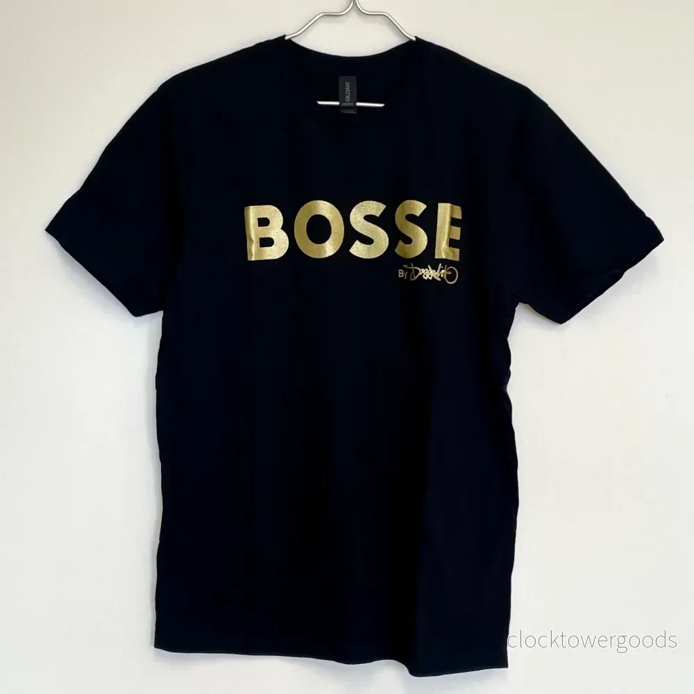 Bosse Tee – Black/Gold Bosse Tee – Black/Gold