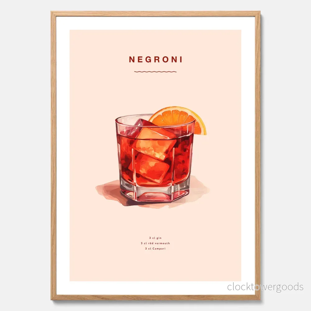 Negroni poster Negroni poster
