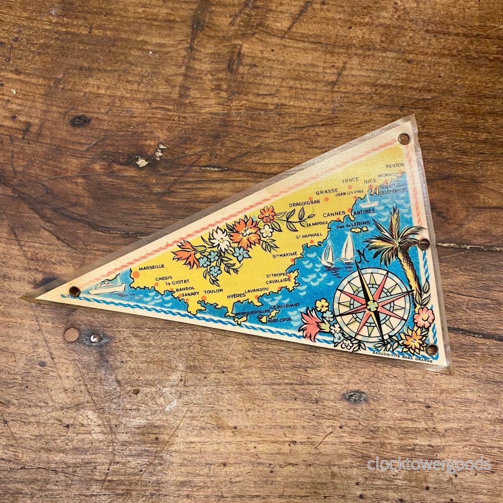 Vintage Côte d’Azur Pennant - Bild 2