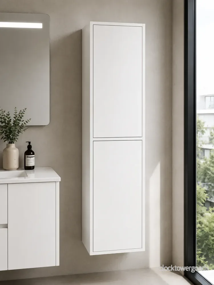Badrumsskap FLORENCIA med två dörrar 140 cm Badrumsskap FLORENCIA med två dörrar 140 cm