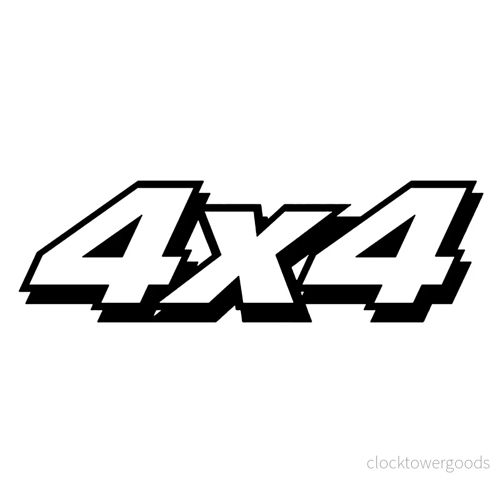 4X4 Dekal - Bild 2