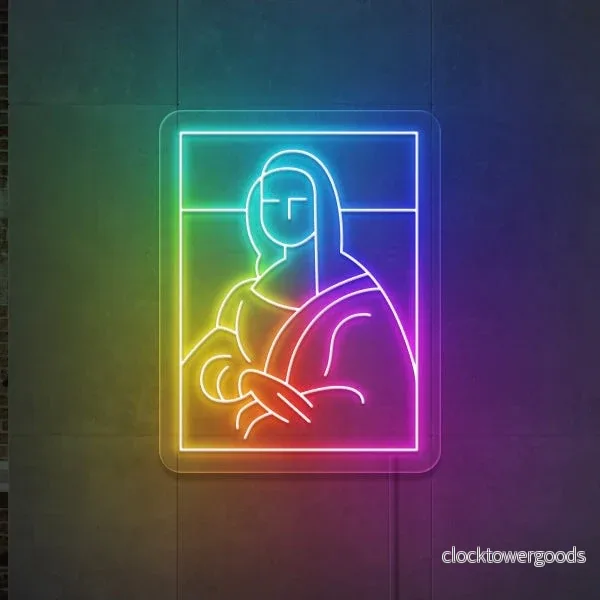"Mona Lisa" RGB. Led neonskylt. - Bild 2
