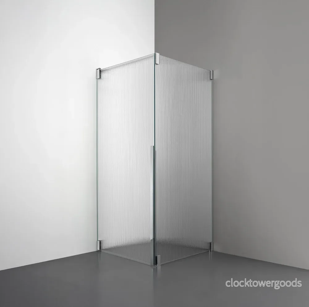 ROOH R2 Duschhörna Dörr + Vägg – Räfflat glas ROOH R2 Duschhörna Dörr + Vägg – Räfflat glas