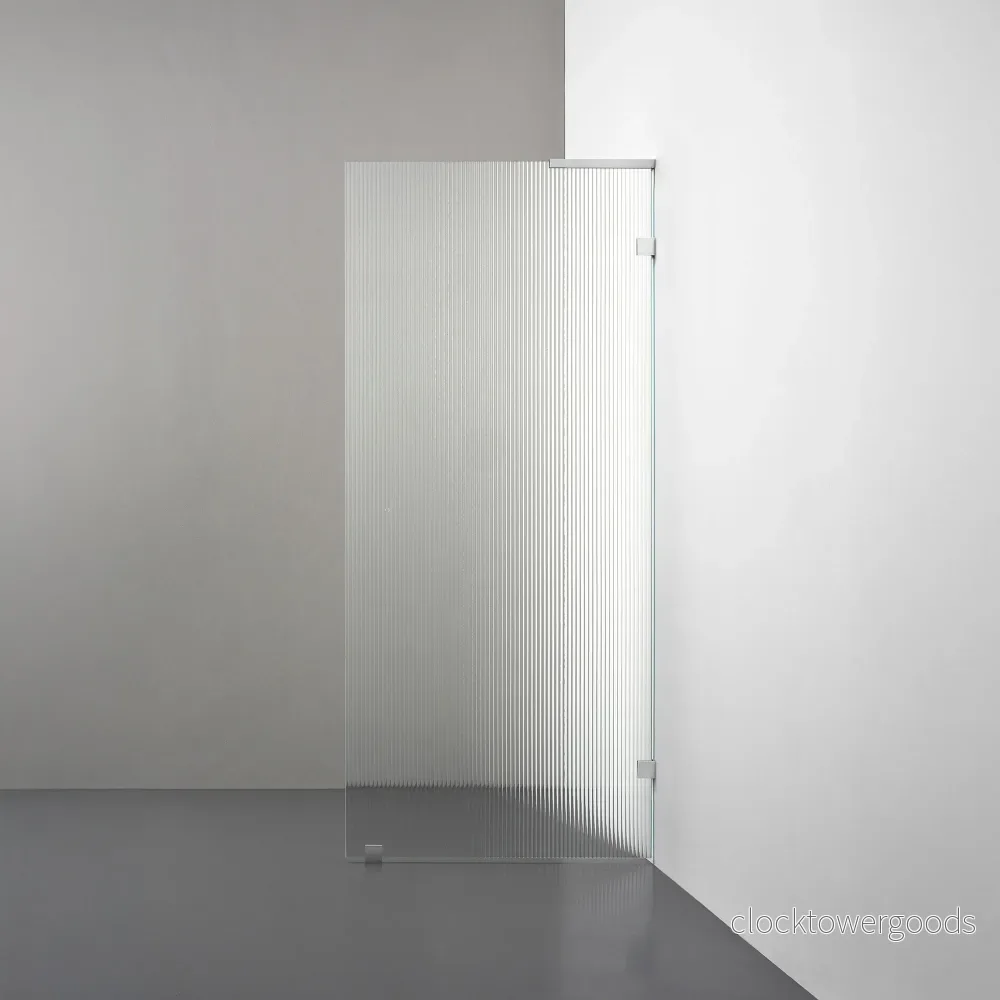 ROOH R4 Duschvägg Fast vägg – Räfflat glas - Bild 2