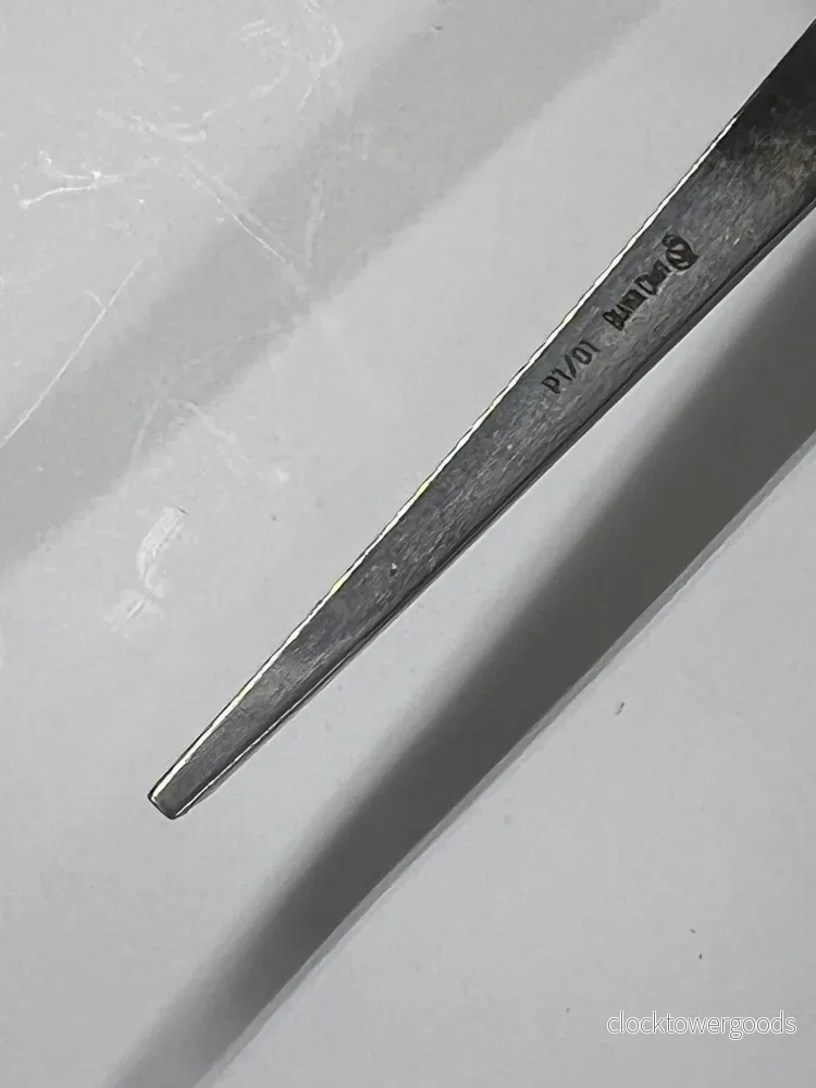 Träsniderijärn 75x1mm rakt, platt stämjärn P1/01 med kulhandtag - Bild 2