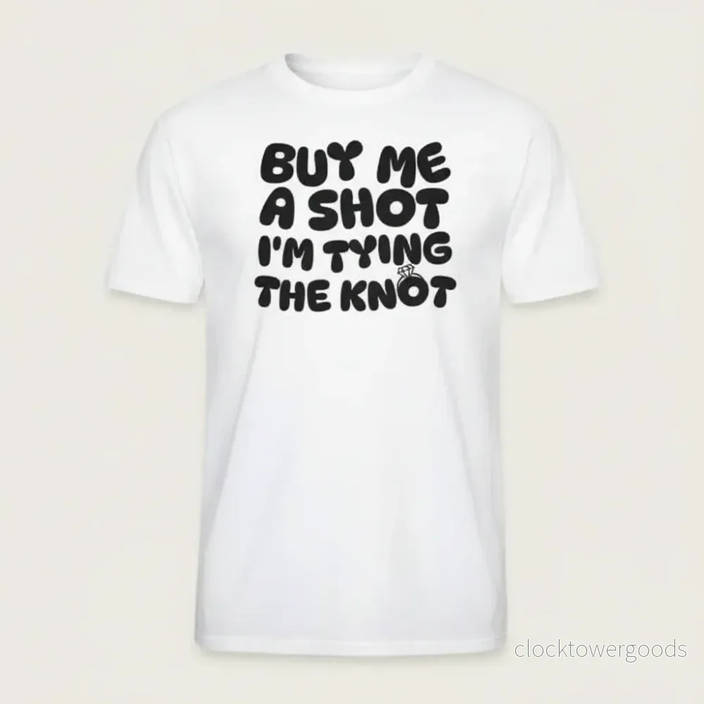 Buy Me a Shot I'm Tying The Knot T-shirt – Svensexa - Bild 2
