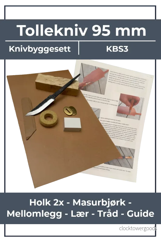Knivbyggsats KBS3 – 95 mm slidskniv