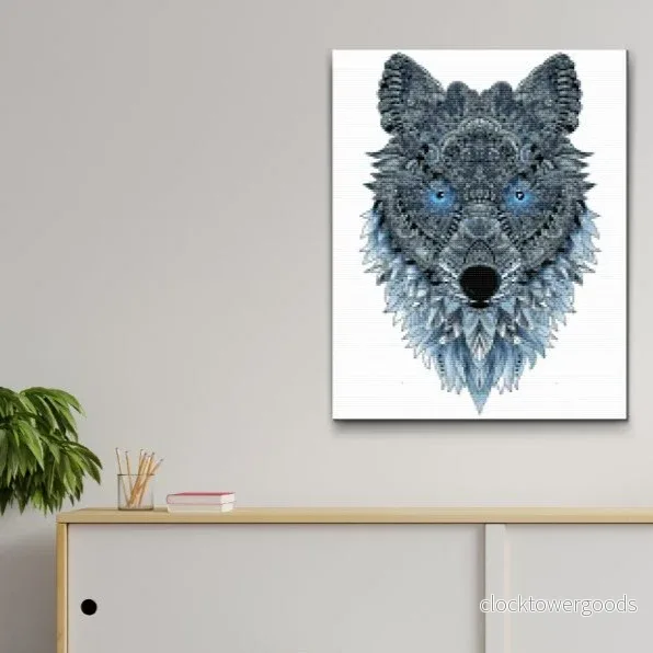 VARG MANDALA- diamond painting - Bild 2