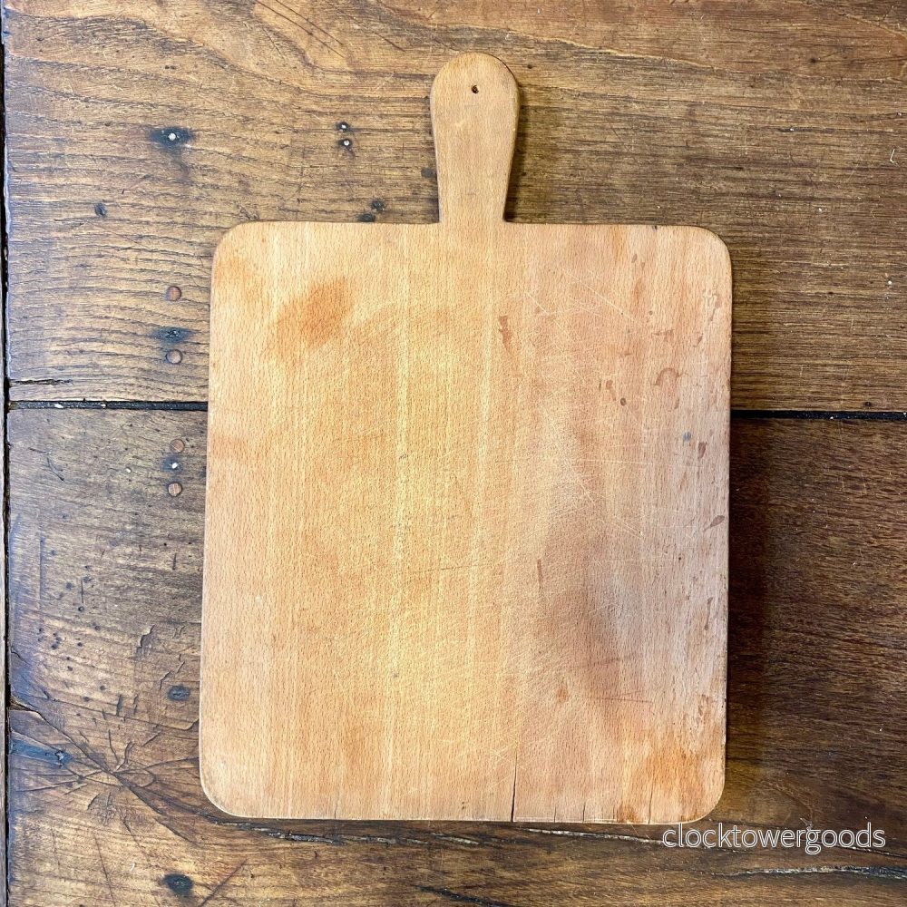 Vintage French Wooden Cutting Board – Broad Vintage French Wooden Cutting Board – Broad