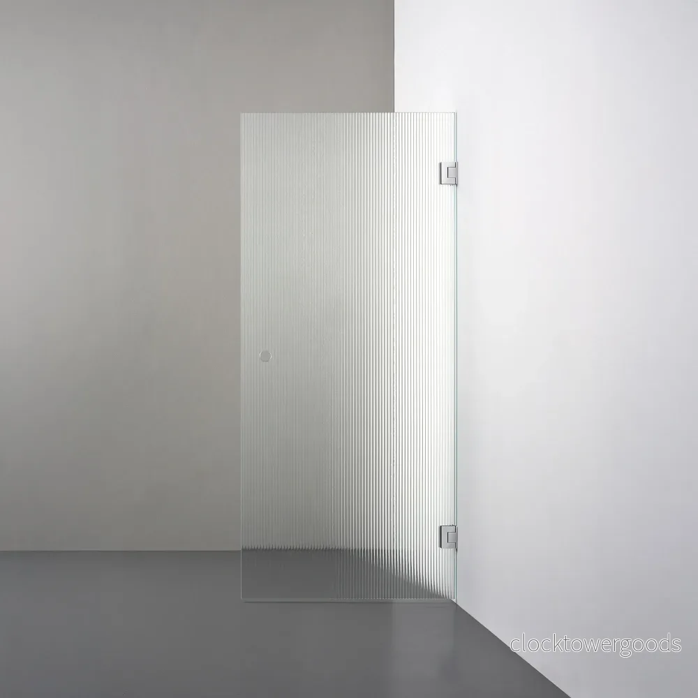 ROOH R4 Duschvägg Dörr – Räfflat glas - Bild 2