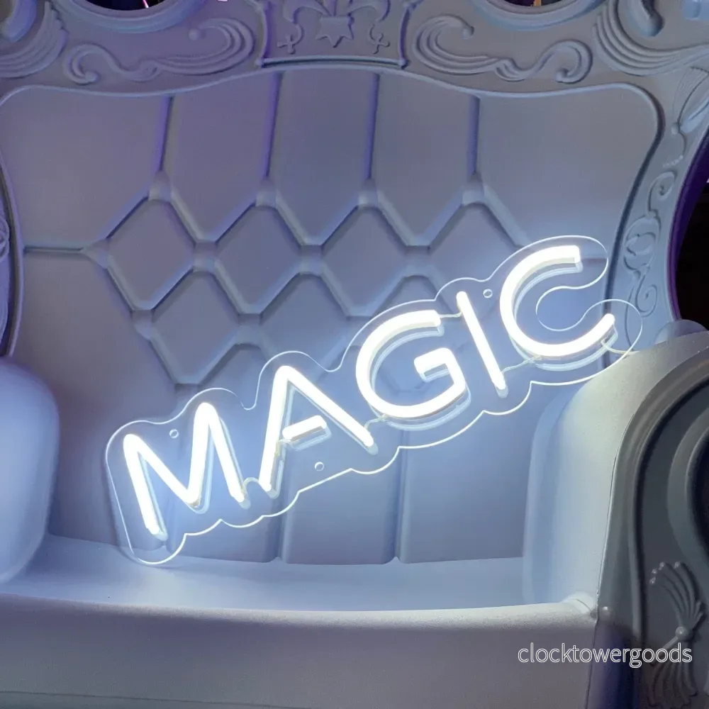 "MAGIC" 56x17cm. LED NEONSKYLT. - Bild 2