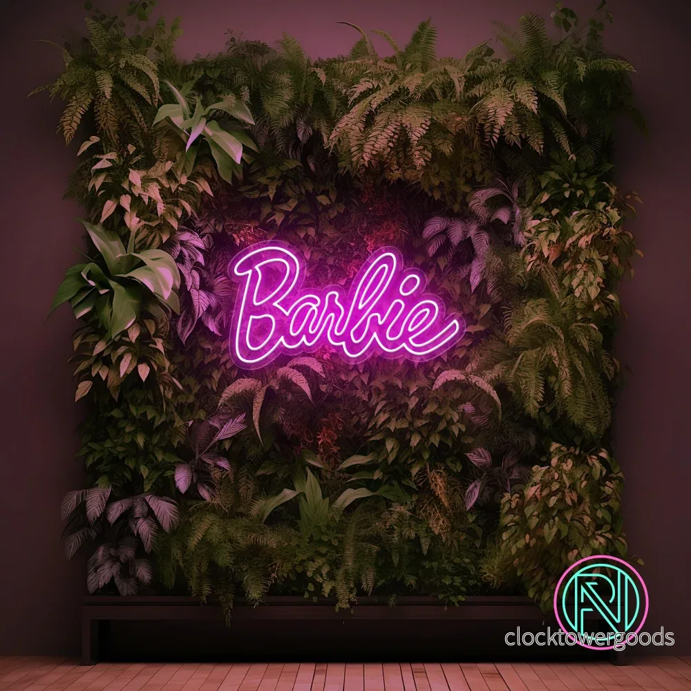 "Barbie" Modern. Led neonskylt.