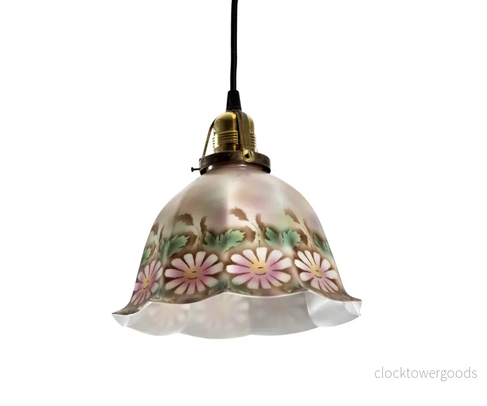 Färgglad taklampa