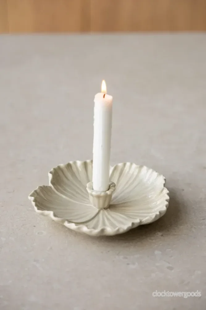 Botanik, Stor Ljusstake, Beige Botanik, Stor Ljusstake, Beige