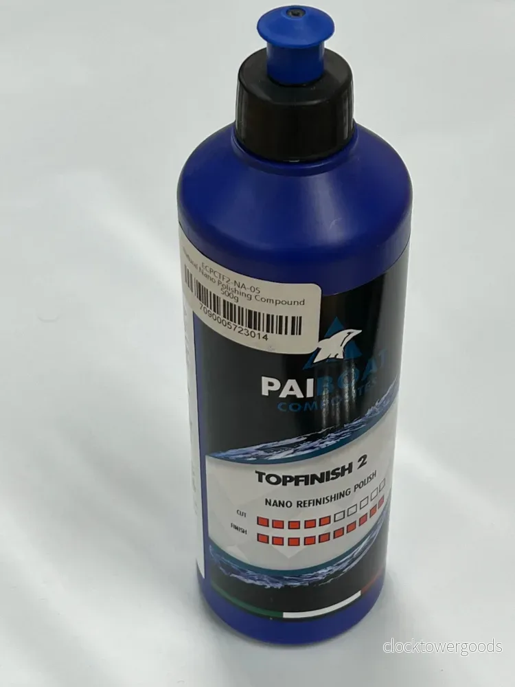 Polermedel för epoxi, lack och plast