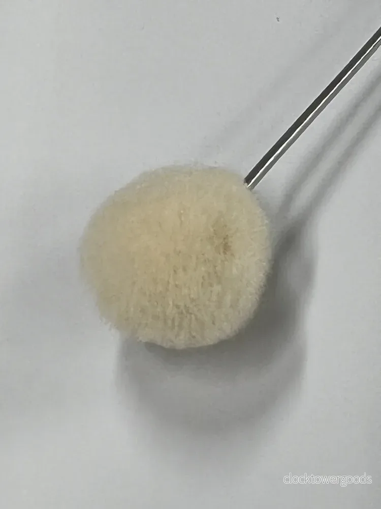 Ullpensel 20 mm för färgning av läder (10-pack) - Bild 2