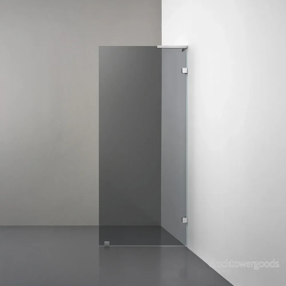 ROOH R4 Duschvägg Fast vägg – Röktonat glas - Bild 2
