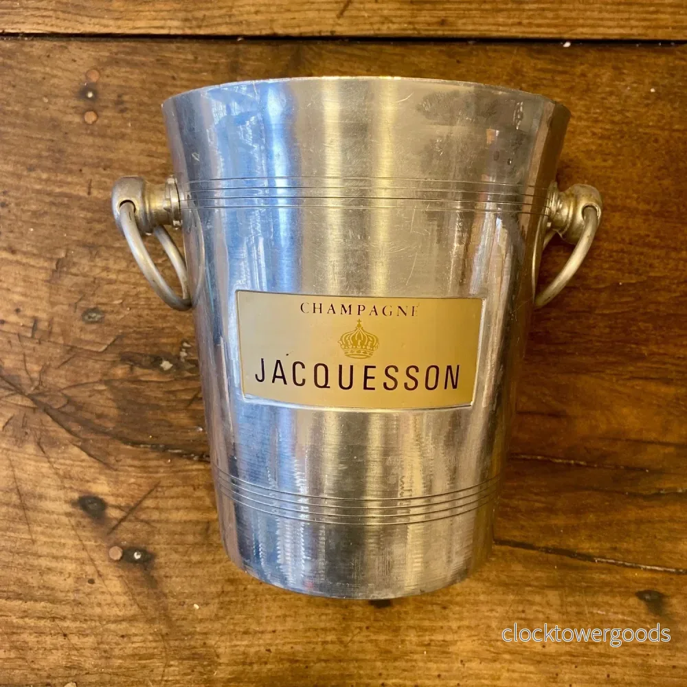Vintage French Jacquesson Champagne Bucket