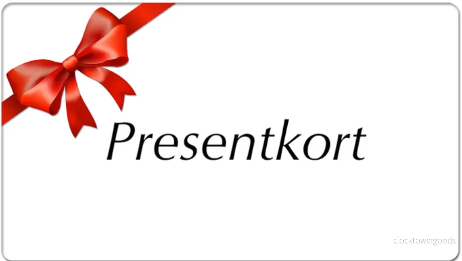 Presentkort