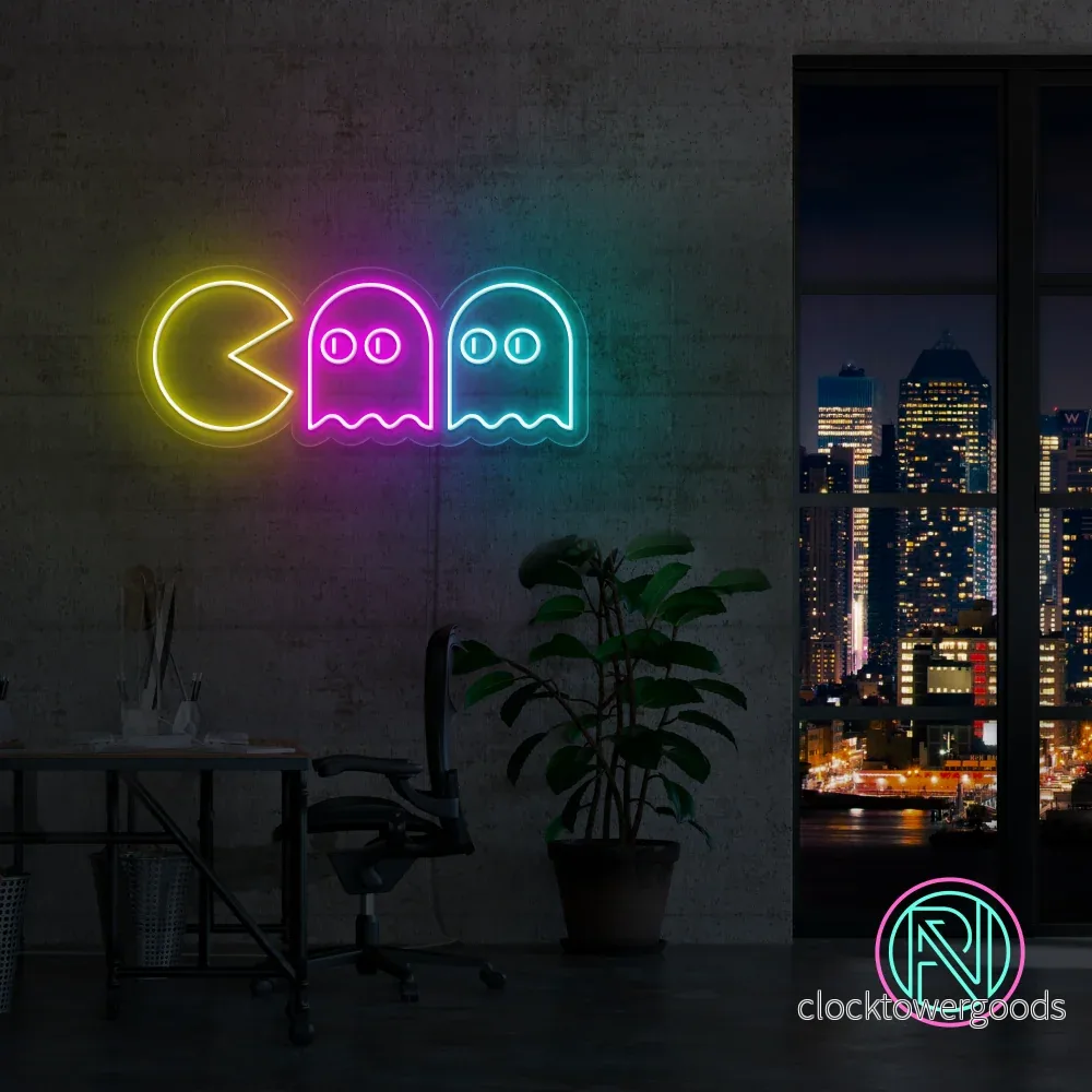 ”Nintendo Emoji” Led neonskylt. ”Nintendo Emoji” Led neonskylt.