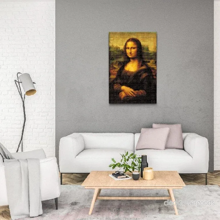 MONA LISA av Leonardo da Vinci - diamond painting - Bild 2