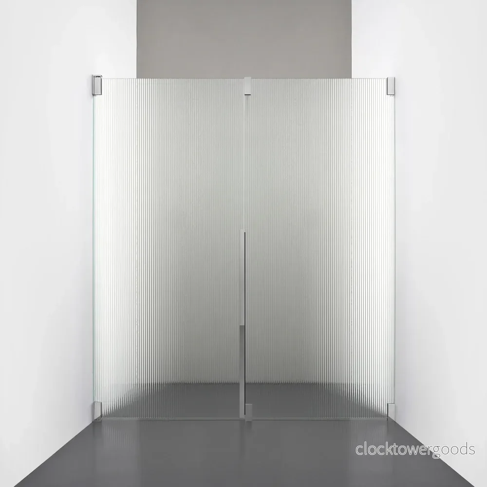 ROOH R2 Duschnisch Dörr + Vägg – Räfflat glas ROOH R2 Duschnisch Dörr + Vägg – Räfflat glas