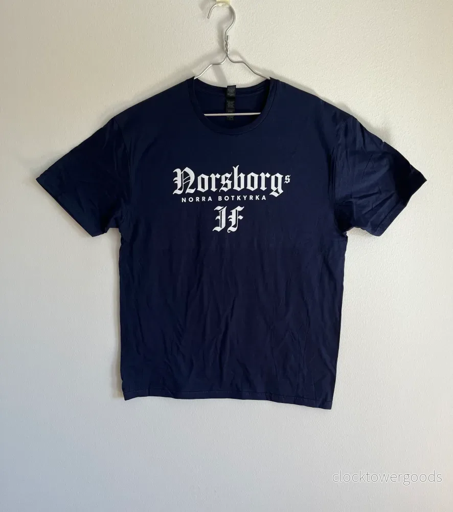 Norsborgs IF Tee – Blå/ vit