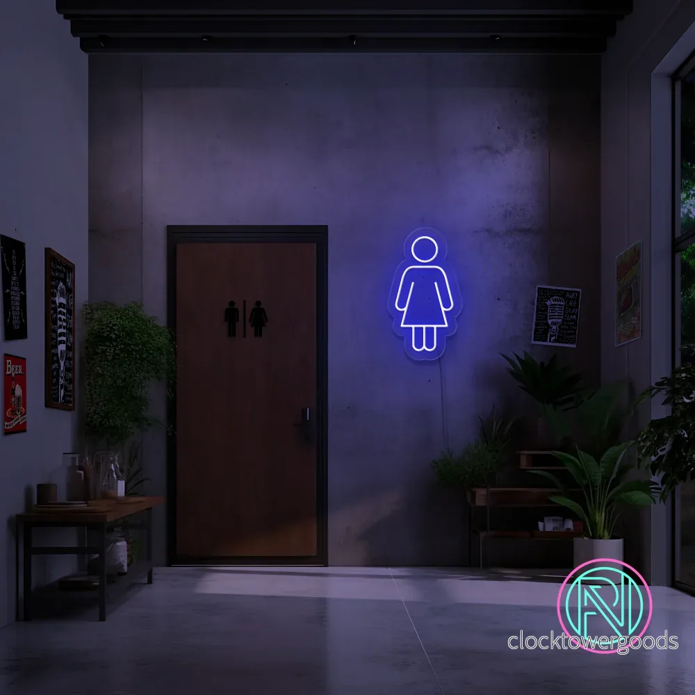 "GIRLE" Led neonskylt. 14 färger - Bild 2