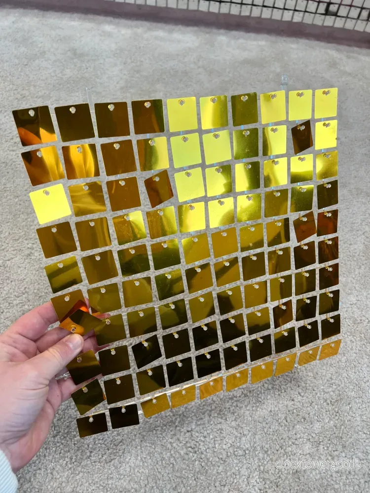 Shimmer wall "Guld" 36 delar - Bild 3