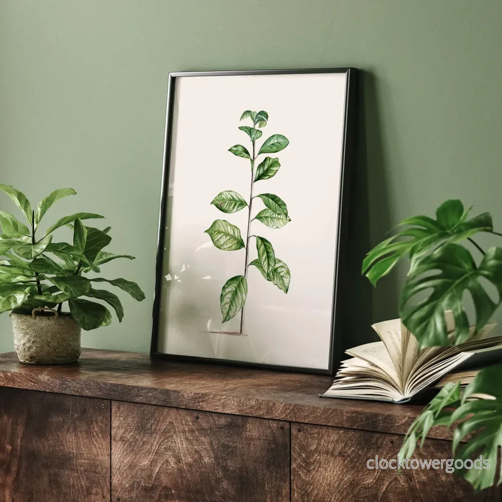 Arabisk kaffeplanta poster - Bild 2