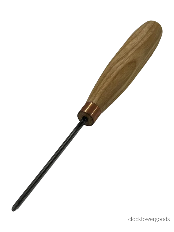 Träsniderijärn 80x2mm rak rundad mejsel K12/02
