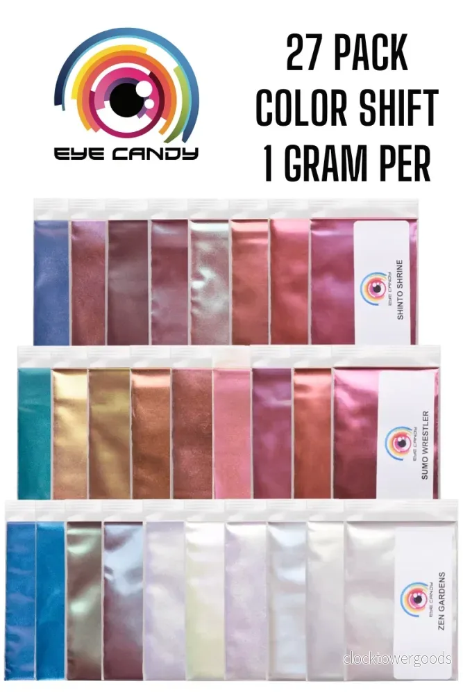 Colorshift provset, 27 färger – Eye Candy Pigments Colorshift provset, 27 färger – Eye Candy Pigments