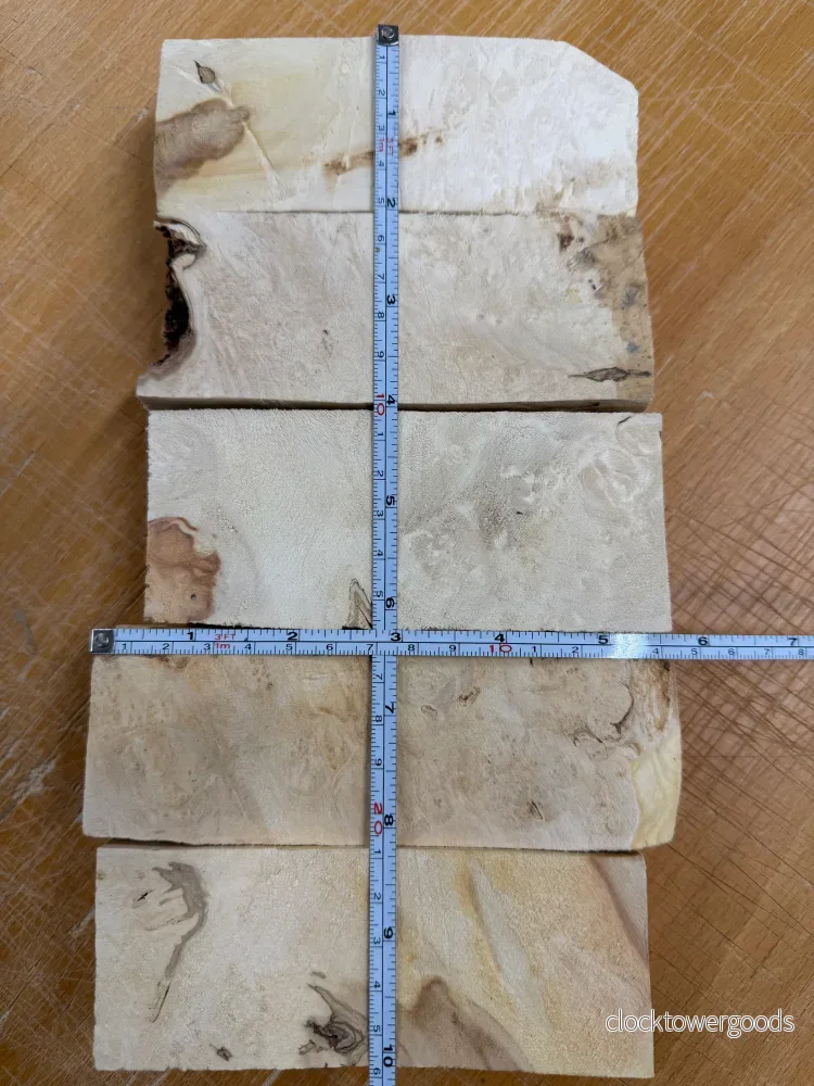 Box Elder-skaftämnen, 5-pack – BEP5-104 - Bild 3