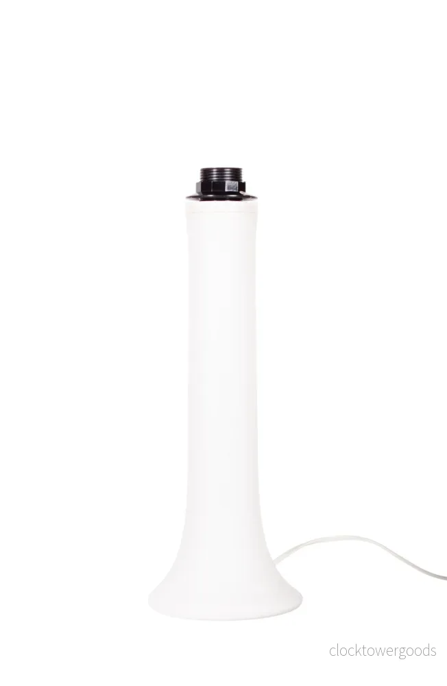Luxus  lampfot i frostat glas