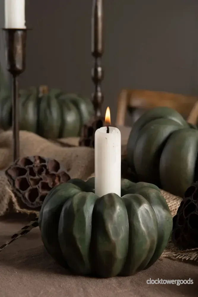 Ljuslykta Pumpa, Grön Ljuslykta Pumpa, Grön