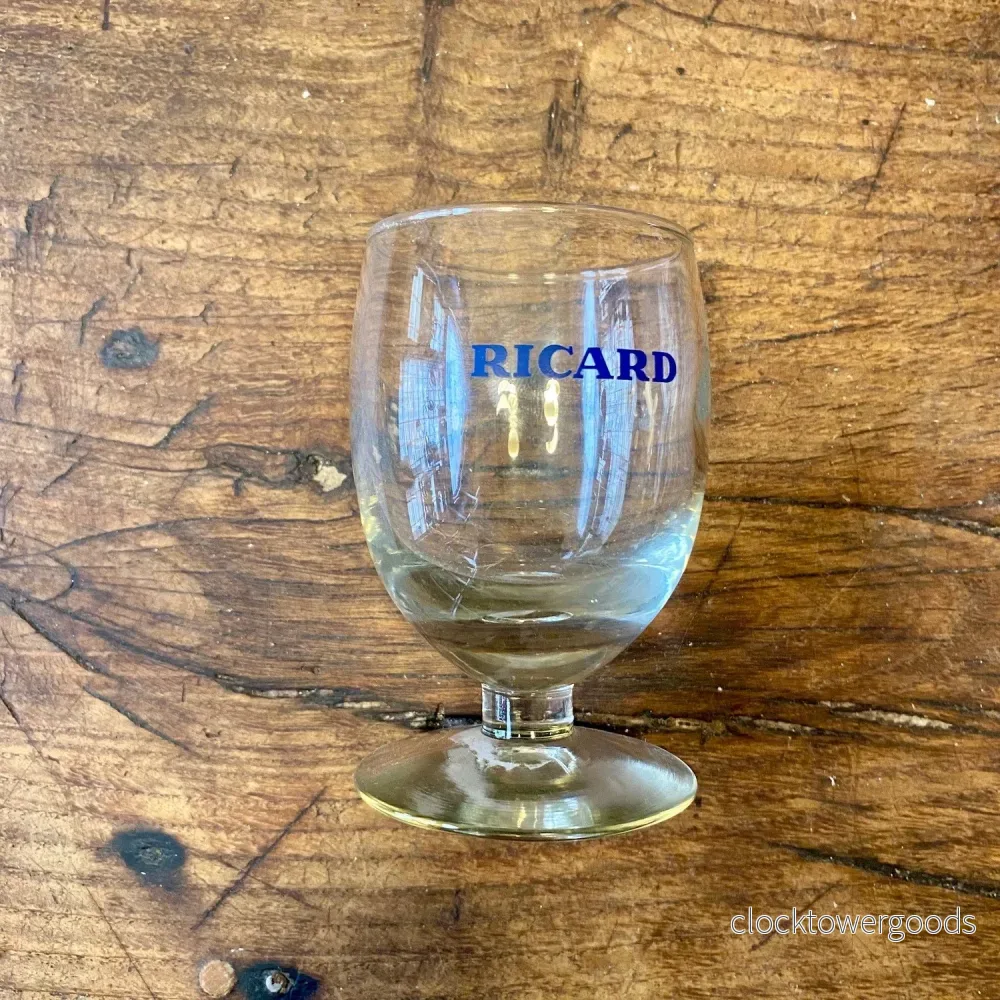 Vintage French Ricard Pastis Glass