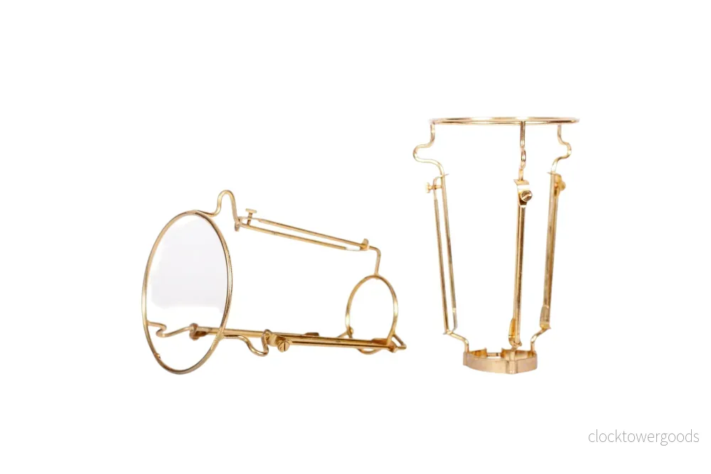 Vintage skärmlyra lampa