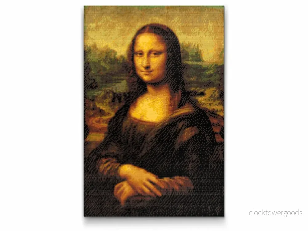 MONA LISA av Leonardo da Vinci – diamond painting MONA LISA av Leonardo da Vinci – diamond painting