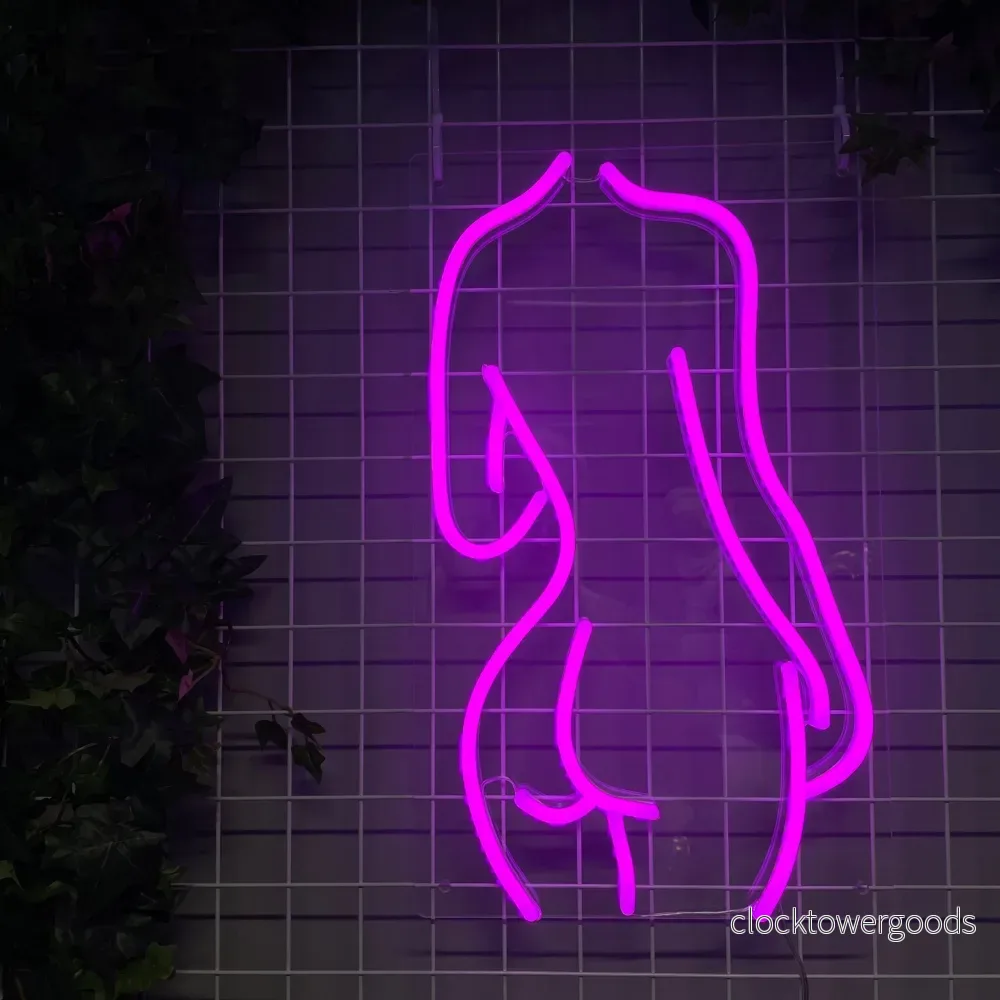 (Kvinnlig kropp) LED NEONSKYLT. (Kvinnlig kropp) LED NEONSKYLT.