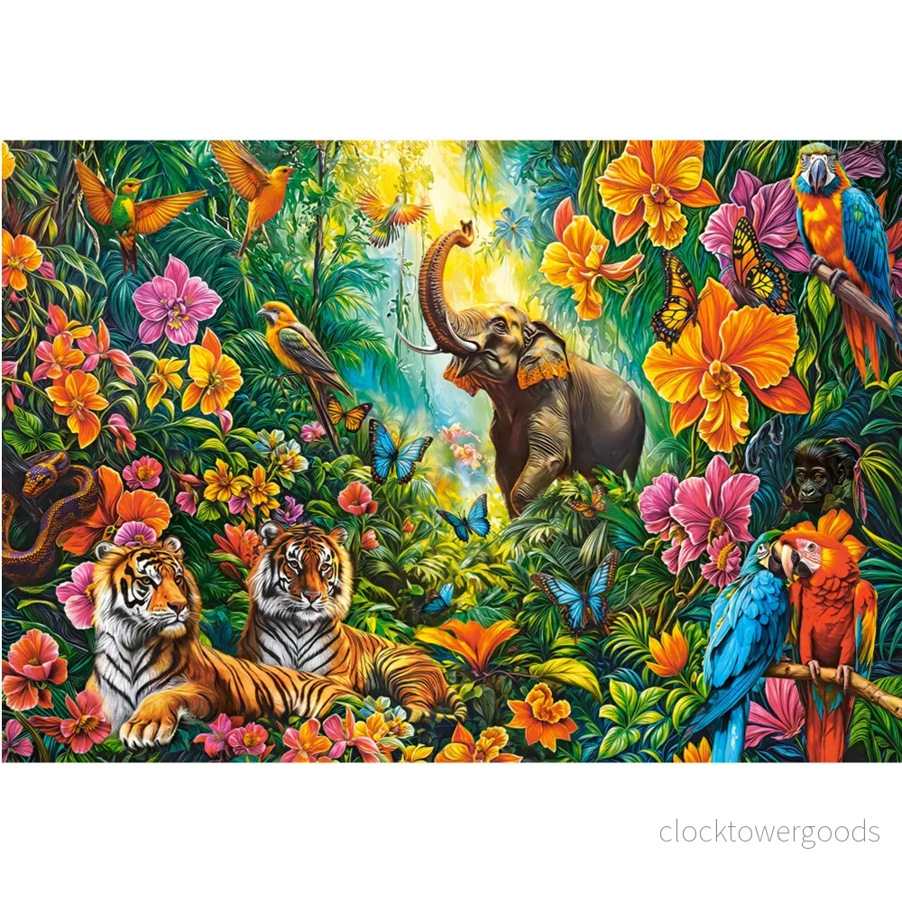 En blommande djungel En blommande djungel