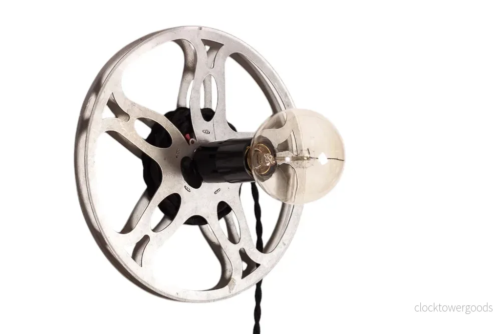 Vägglampa filmrulle