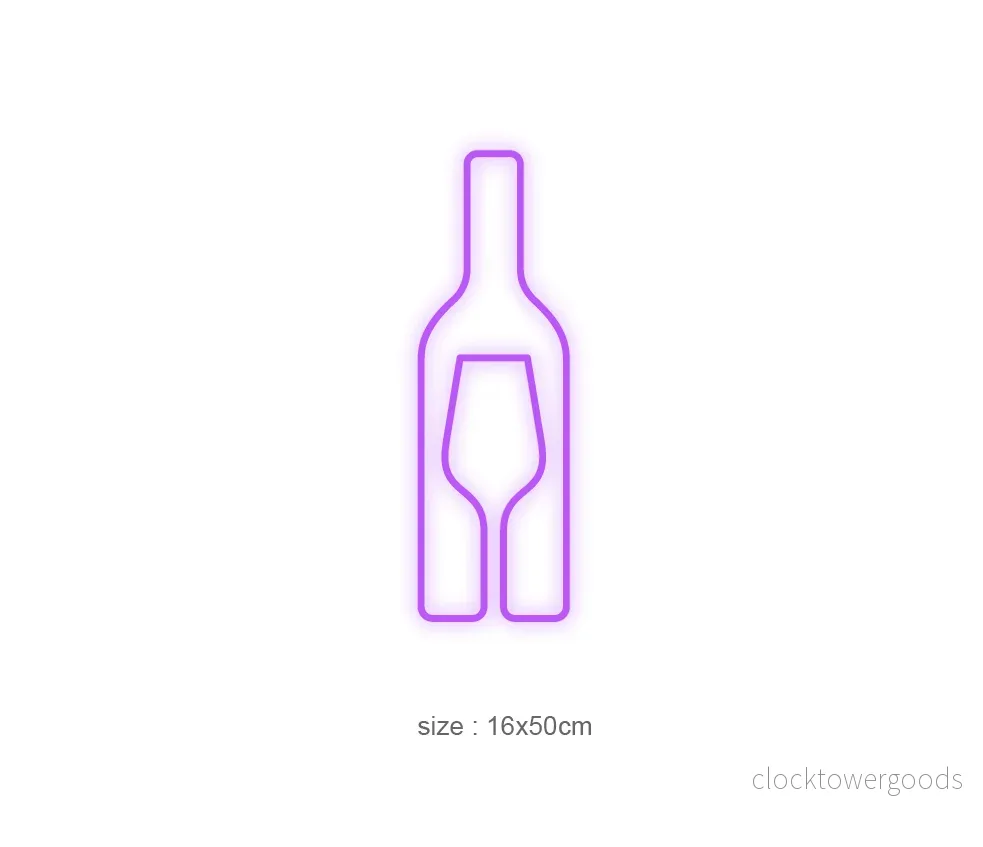 "Vin" LED NEONSKYLT. - Bild 3