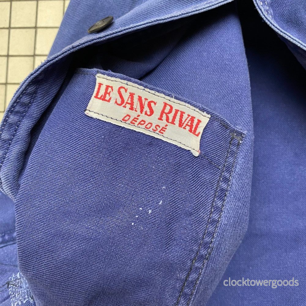 French Vintage Work Jacket – Le Sans Rival – Size S - Bild 2
