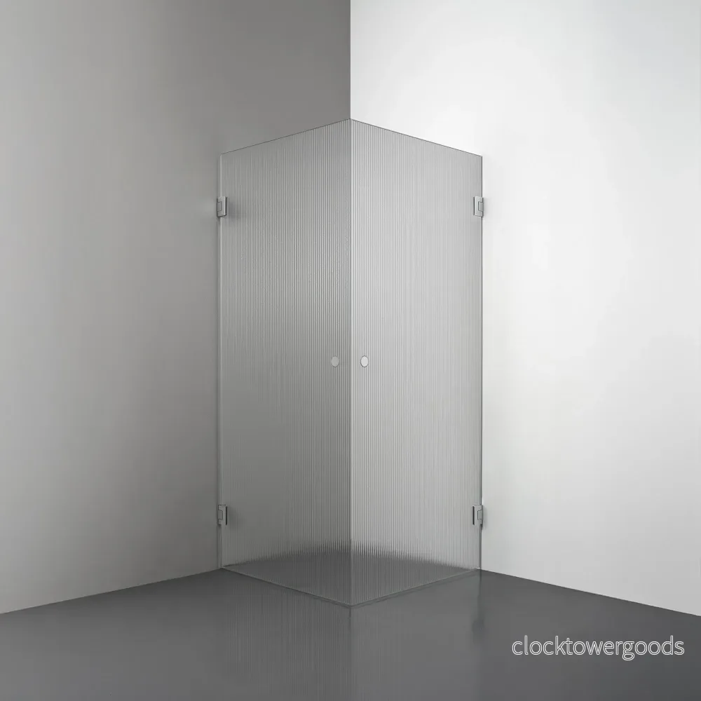 ROOH R4 Duschhörna Dörr + Dörr – Räfflat glas - Bild 2