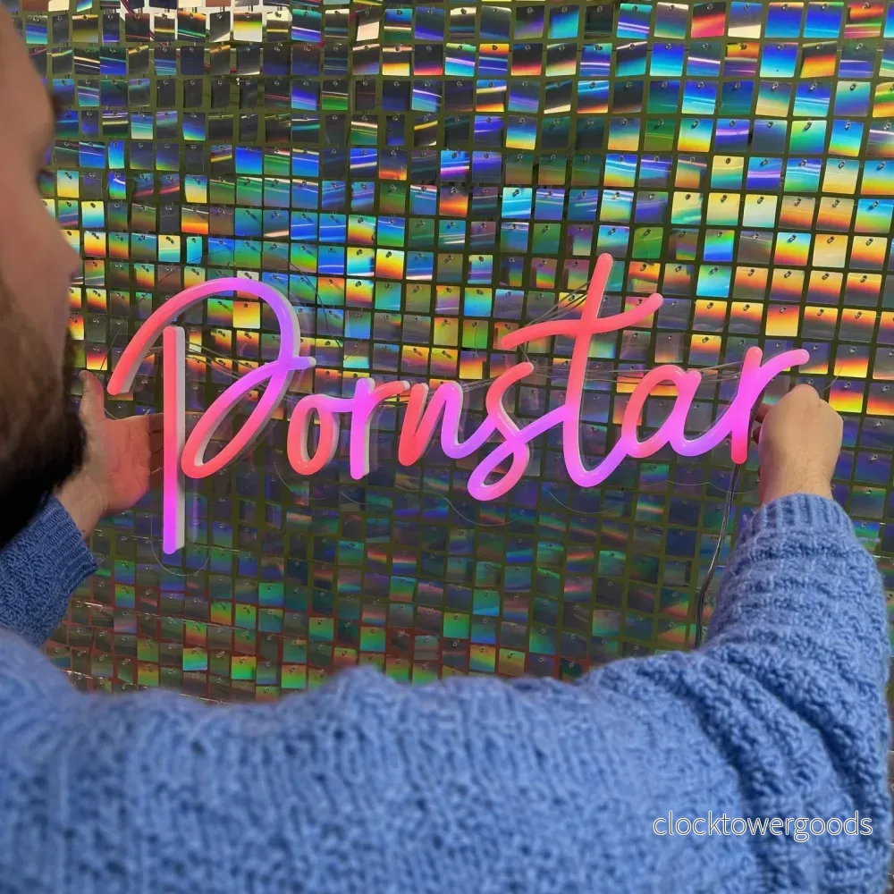 "P-star" LED NEONSKYL. LAGERRENSNING! - Bild 3