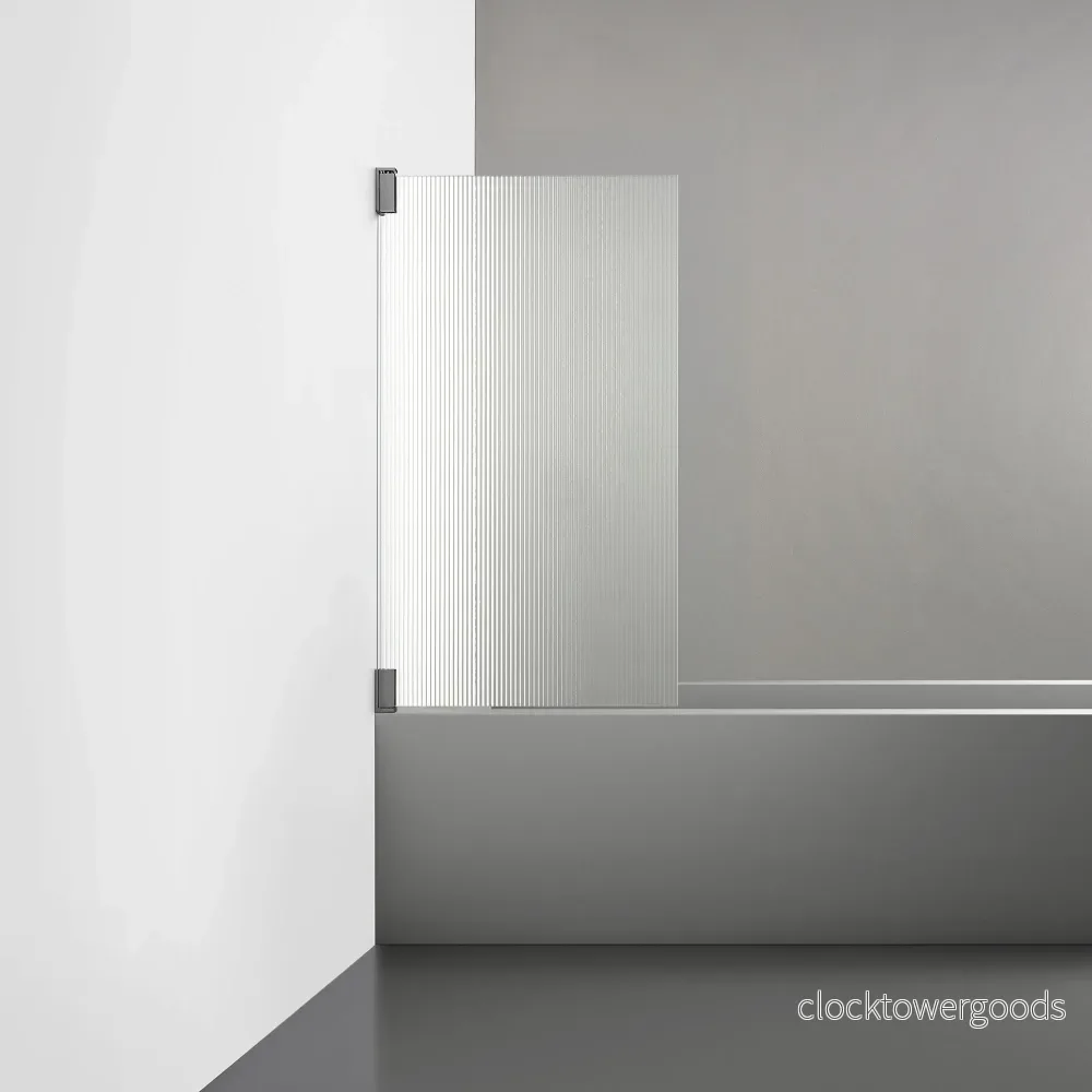ROOH R2 Duschvägg Badkarsdörr – Röktonat glas - Bild 3