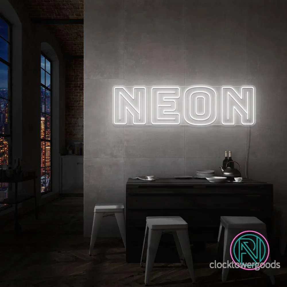 ”NEON NEON” Led neonskylt.