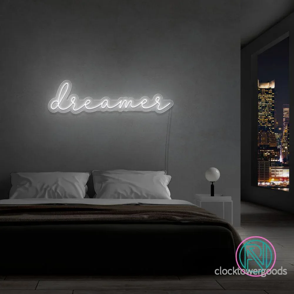”dreamer” Led neonskylt. ”dreamer” Led neonskylt.
