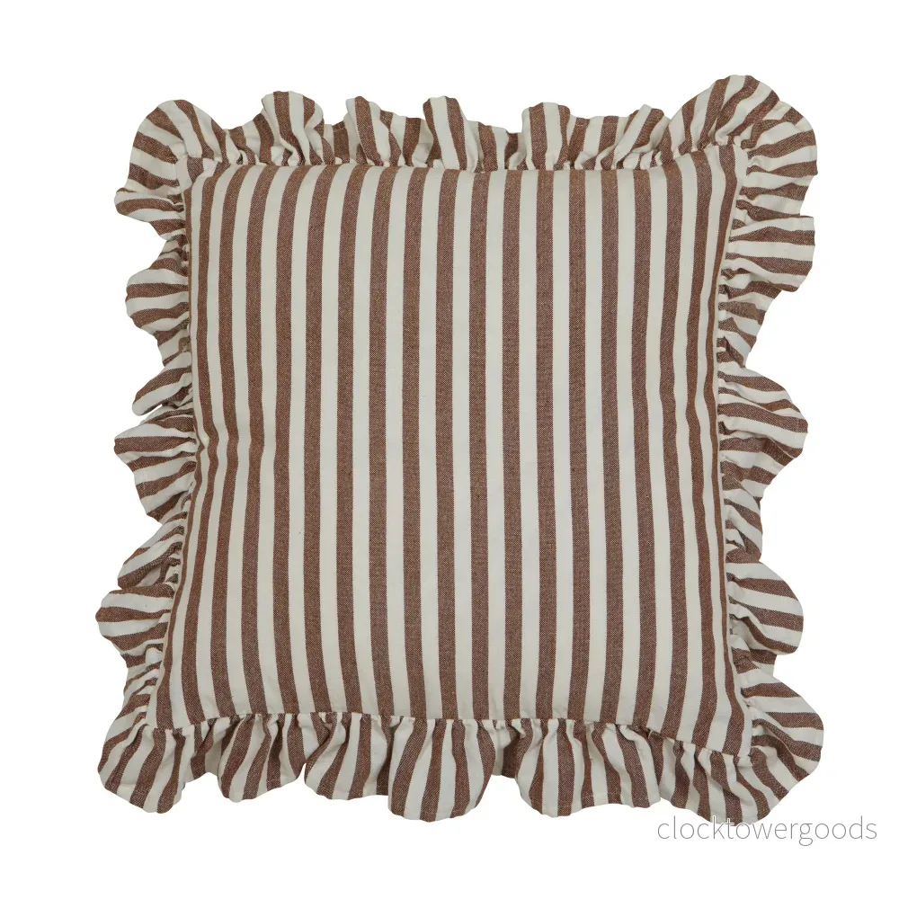 Svea Kuddfodral, Cognac, 45x45cm - Bild 2