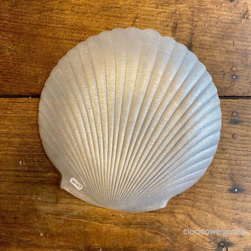 Vintage Glass Shell Serving Dish – 32 cm - Bild 2